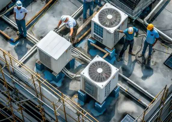 HVAC systems for data center cooling supporting precision temperature control and energy-efficient operations